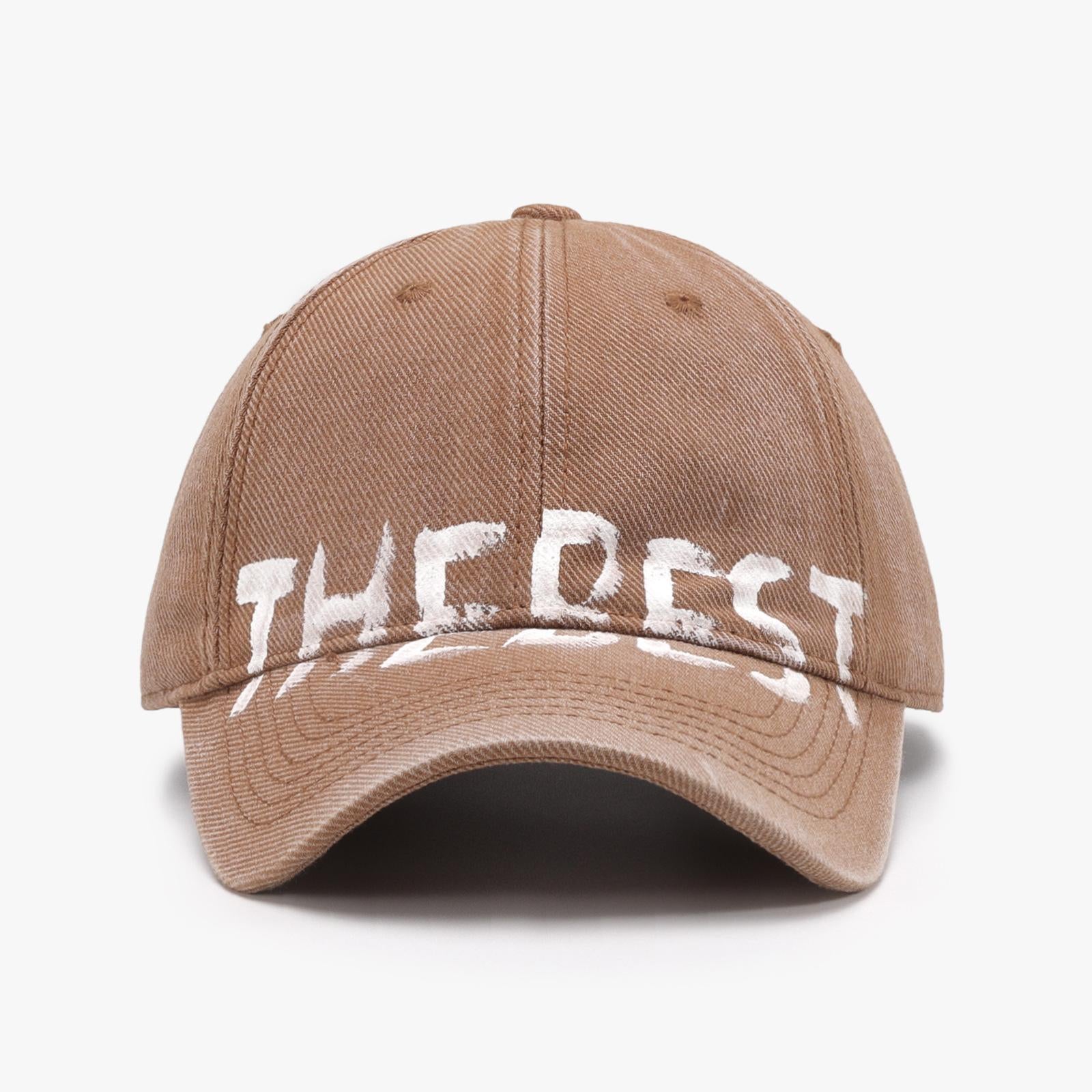 Wholesale Spring Letter Graffiti All-match Outdoor Curved Eaves Soft Top Baseball Hat